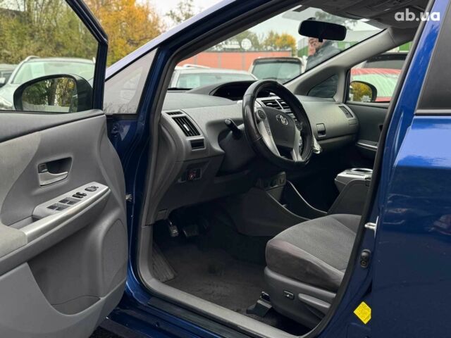 Синий Тойота Prius v, объемом двигателя 1.8 л и пробегом 315 тыс. км за 10290 $, фото 16 на Automoto.ua