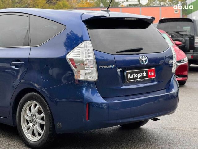 Синий Тойота Prius v, объемом двигателя 1.8 л и пробегом 315 тыс. км за 10290 $, фото 8 на Automoto.ua