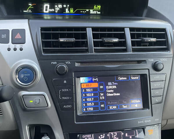 Синий Тойота Prius v, объемом двигателя 1.8 л и пробегом 139 тыс. км за 15400 $, фото 23 на Automoto.ua