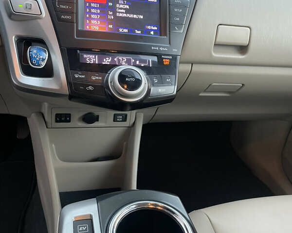 Синий Тойота Prius v, объемом двигателя 1.8 л и пробегом 139 тыс. км за 15400 $, фото 27 на Automoto.ua