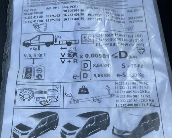 Білий Тойота Proace City, об'ємом двигуна 1.5 л та пробігом 30 тис. км за 18499 $, фото 31 на Automoto.ua