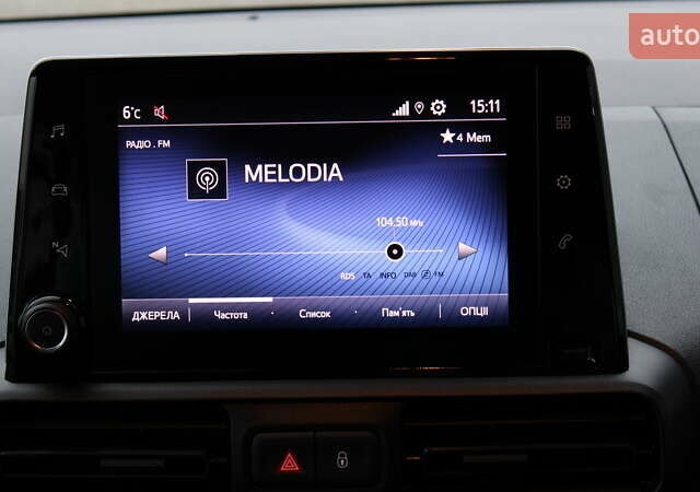 Серый Тойота Proace City Verso, объемом двигателя 1.5 л и пробегом 37 тыс. км за 29500 $, фото 11 на Automoto.ua