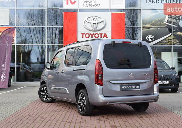 Сірий Тойота Proace City Verso, об'ємом двигуна 1.5 л та пробігом 1 тис. км за 33000 $, фото 1 на Automoto.ua