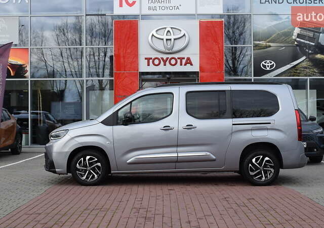 Сірий Тойота Proace City Verso, об'ємом двигуна 1.5 л та пробігом 1 тис. км за 33000 $, фото 2 на Automoto.ua