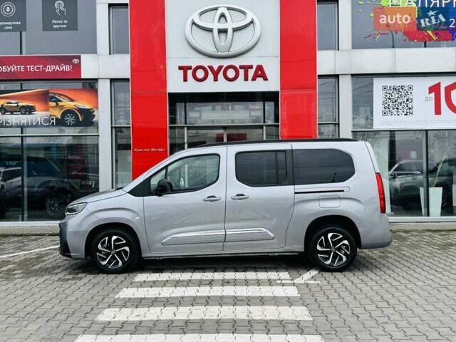 Серый Тойота Proace City Verso, объемом двигателя 1.5 л и пробегом 1 тыс. км за 33214 $, фото 3 на Automoto.ua