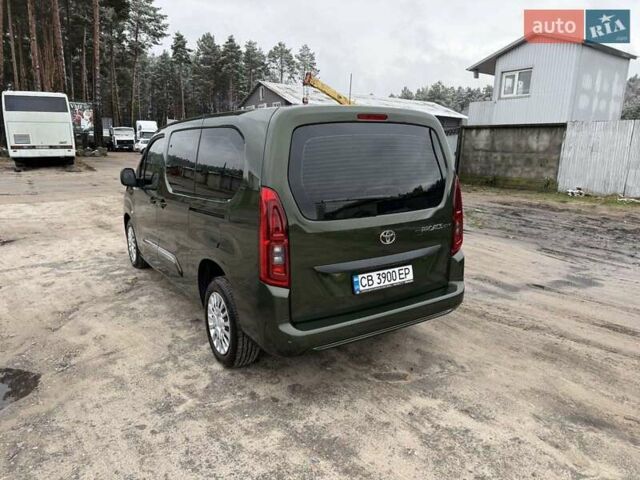 Зеленый Тойота Proace City Verso, объемом двигателя 1.5 л и пробегом 6 тыс. км за 30000 $, фото 14 на Automoto.ua