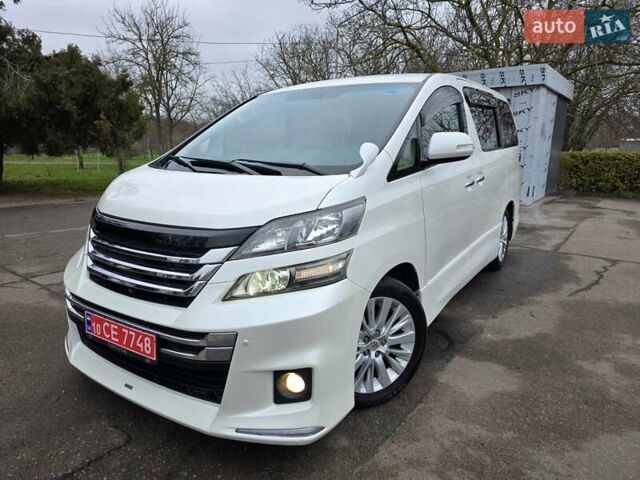 Белый Тойота Веллфаир, объемом двигателя 2.4 л и пробегом 83 тыс. км за 18500 $, фото 11 на Automoto.ua