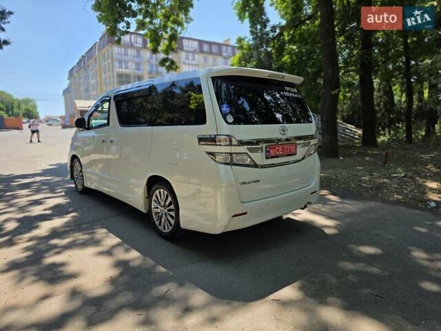 Белый Тойота Веллфаир, объемом двигателя 2.4 л и пробегом 84 тыс. км за 18500 $, фото 14 на Automoto.ua