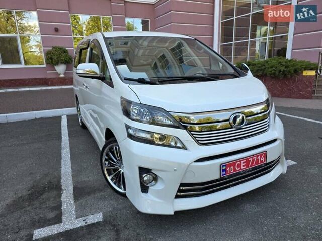 Білий Тойота Веллфаір, об'ємом двигуна 2.4 л та пробігом 97 тис. км за 18500 $, фото 14 на Automoto.ua