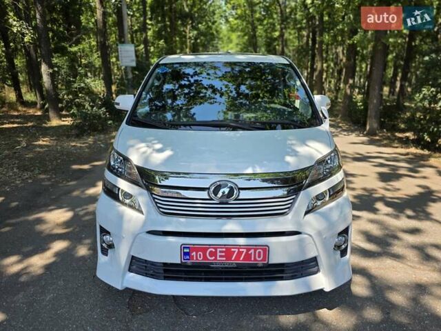 Белый Тойота Веллфаир, объемом двигателя 2.4 л и пробегом 84 тыс. км за 18500 $, фото 12 на Automoto.ua