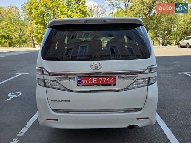 Білий Тойота Веллфаір, об'ємом двигуна 2.4 л та пробігом 97 тис. км за 18500 $, фото 4 на Automoto.ua