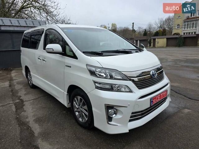 Белый Тойота Веллфаир, объемом двигателя 2.4 л и пробегом 81 тыс. км за 23000 $, фото 4 на Automoto.ua