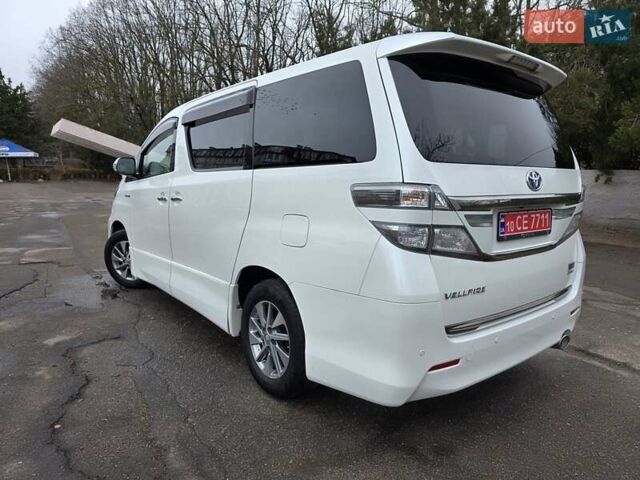 Белый Тойота Веллфаир, объемом двигателя 2.4 л и пробегом 81 тыс. км за 23000 $, фото 15 на Automoto.ua