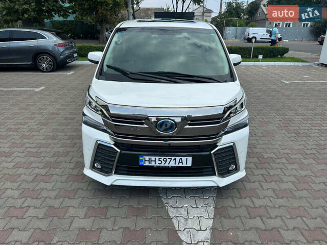 Белый Тойота Веллфаир, объемом двигателя 2.5 л и пробегом 80 тыс. км за 35990 $, фото 3 на Automoto.ua