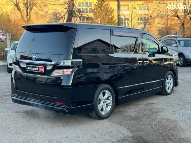 Черный Тойота Веллфаир, объемом двигателя 2.4 л и пробегом 79 тыс. км за 14490 $, фото 5 на Automoto.ua