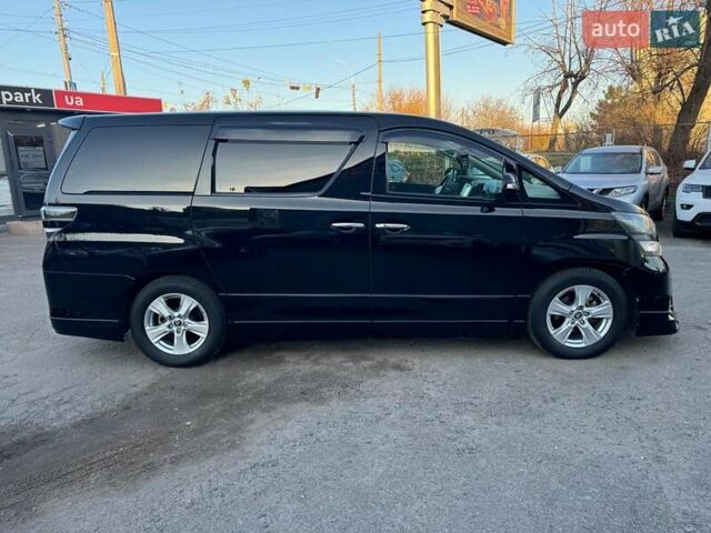 Черный Тойота Веллфаир, объемом двигателя 2.4 л и пробегом 79 тыс. км за 14490 $, фото 5 на Automoto.ua