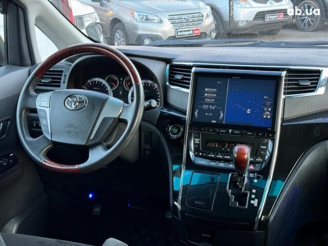 Черный Тойота Веллфаир, объемом двигателя 2.4 л и пробегом 79 тыс. км за 14490 $, фото 28 на Automoto.ua