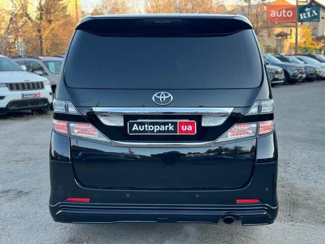 Черный Тойота Веллфаир, объемом двигателя 2.4 л и пробегом 79 тыс. км за 14490 $, фото 6 на Automoto.ua