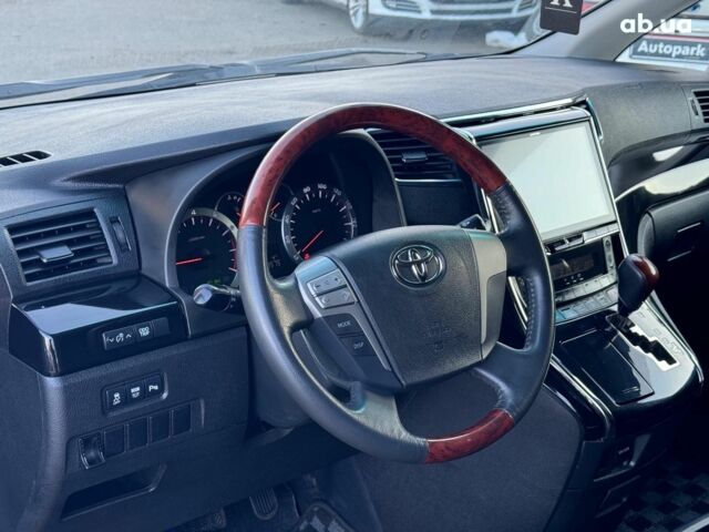 Черный Тойота Веллфаир, объемом двигателя 2.4 л и пробегом 79 тыс. км за 14490 $, фото 17 на Automoto.ua