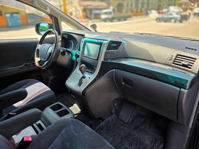 Черный Тойота Веллфаир, объемом двигателя 2.4 л и пробегом 110 тыс. км за 14900 $, фото 17 на Automoto.ua