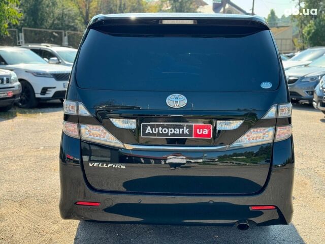 Черный Тойота Веллфаир, объемом двигателя 2.4 л и пробегом 82 тыс. км за 15490 $, фото 8 на Automoto.ua