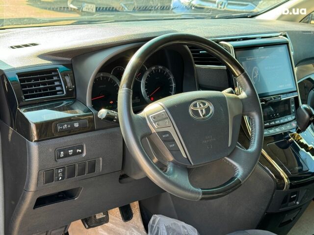 Черный Тойота Веллфаир, объемом двигателя 2.4 л и пробегом 82 тыс. км за 15490 $, фото 19 на Automoto.ua