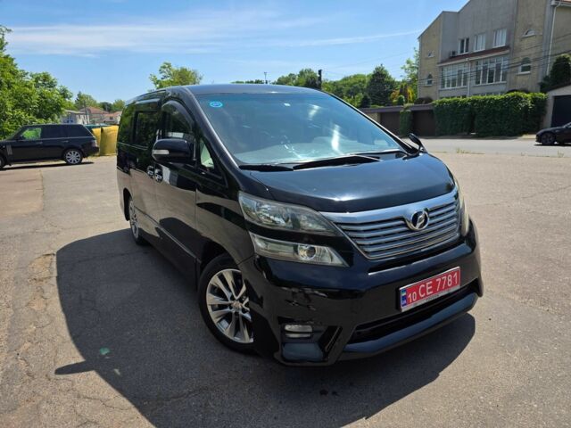 Черный Тойота Веллфаир, объемом двигателя 2.4 л и пробегом 110 тыс. км за 14900 $, фото 9 на Automoto.ua