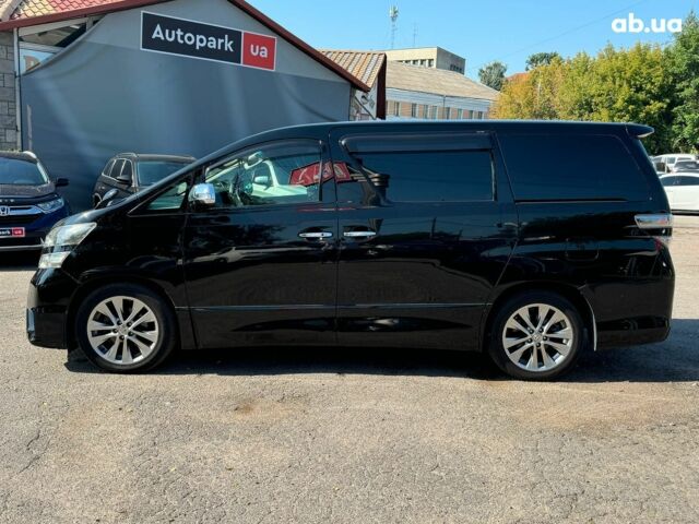 Черный Тойота Веллфаир, объемом двигателя 2.4 л и пробегом 82 тыс. км за 15490 $, фото 12 на Automoto.ua