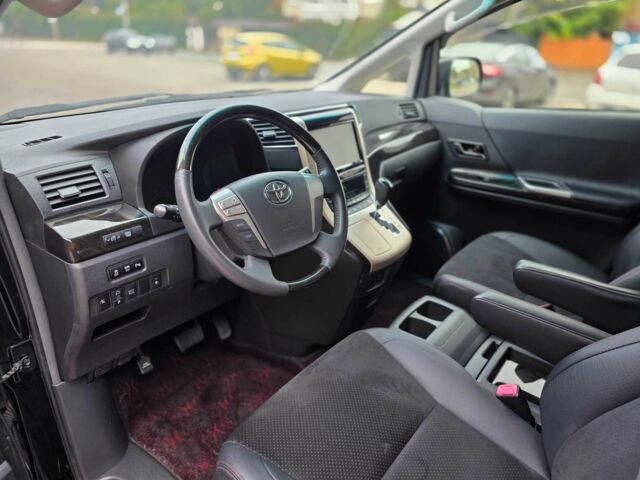 Чорний Тойота Веллфаір, об'ємом двигуна 2.4 л та пробігом 96 тис. км за 18000 $, фото 10 на Automoto.ua