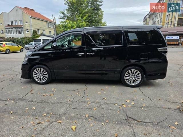 Черный Тойота Веллфаир, объемом двигателя 2.4 л и пробегом 96 тыс. км за 18000 $, фото 9 на Automoto.ua