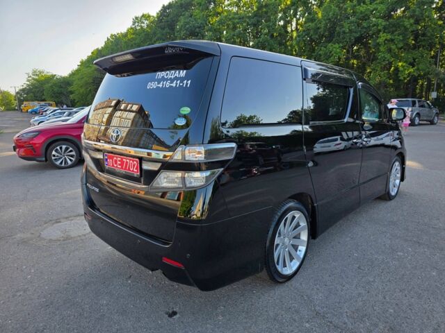 Черный Тойота Веллфаир, объемом двигателя 2.4 л и пробегом 90 тыс. км за 16900 $, фото 7 на Automoto.ua