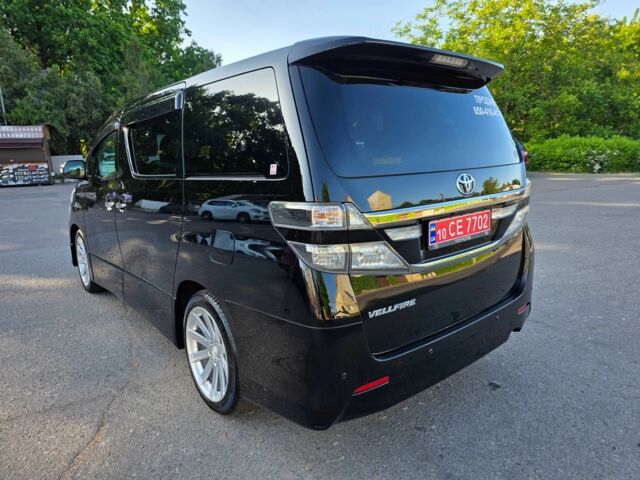 Черный Тойота Веллфаир, объемом двигателя 2.4 л и пробегом 90 тыс. км за 16900 $, фото 5 на Automoto.ua