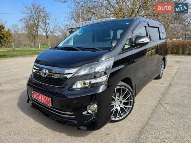 Черный Тойота Веллфаир, объемом двигателя 2.4 л и пробегом 75 тыс. км за 18500 $, фото 13 на Automoto.ua