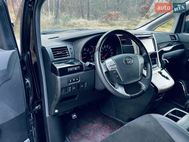 Черный Тойота Веллфаир, объемом двигателя 2.4 л и пробегом 77 тыс. км за 16900 $, фото 24 на Automoto.ua
