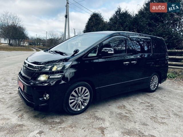 Черный Тойота Веллфаир, объемом двигателя 2.4 л и пробегом 77 тыс. км за 16900 $, фото 19 на Automoto.ua