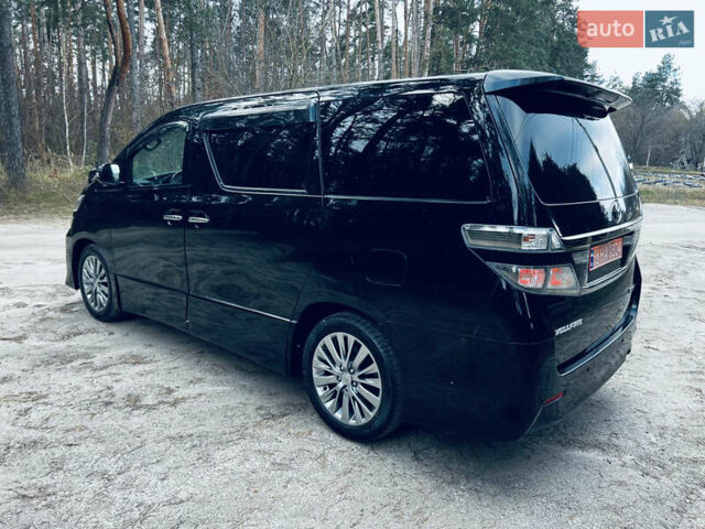 Черный Тойота Веллфаир, объемом двигателя 2.4 л и пробегом 77 тыс. км за 16900 $, фото 16 на Automoto.ua
