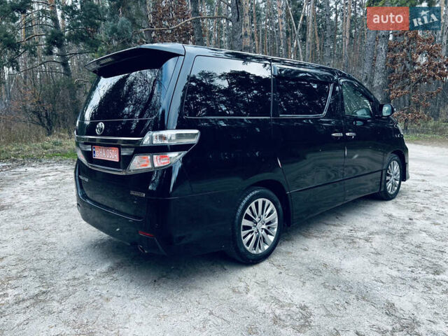 Черный Тойота Веллфаир, объемом двигателя 2.4 л и пробегом 77 тыс. км за 16900 $, фото 11 на Automoto.ua