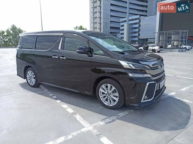 Черный Тойота Веллфаир, объемом двигателя 2.49 л и пробегом 107 тыс. км за 33500 $, фото 4 на Automoto.ua