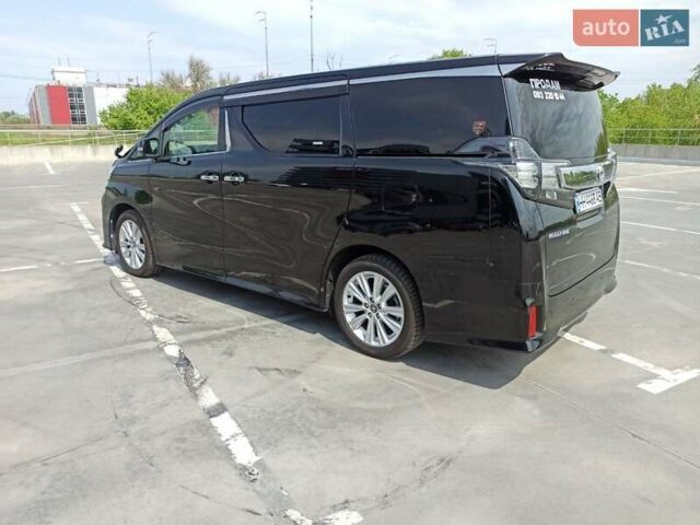 Черный Тойота Веллфаир, объемом двигателя 2.49 л и пробегом 107 тыс. км за 33500 $, фото 8 на Automoto.ua