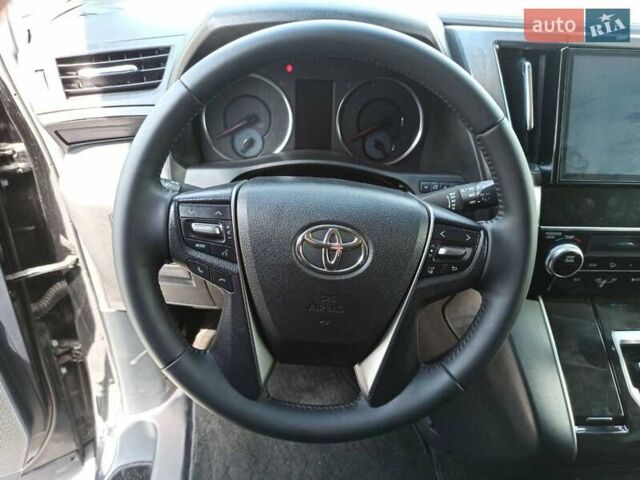 Черный Тойота Веллфаир, объемом двигателя 2.49 л и пробегом 107 тыс. км за 33500 $, фото 12 на Automoto.ua