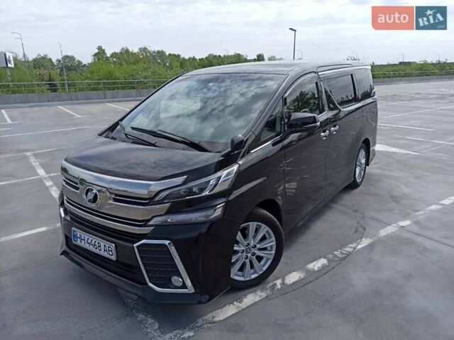 Черный Тойота Веллфаир, объемом двигателя 2.49 л и пробегом 107 тыс. км за 33500 $, фото 3 на Automoto.ua