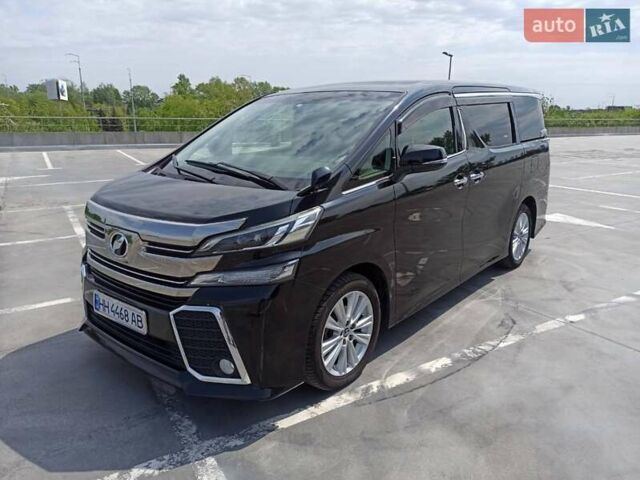 Черный Тойота Веллфаир, объемом двигателя 2.49 л и пробегом 107 тыс. км за 33500 $, фото 1 на Automoto.ua