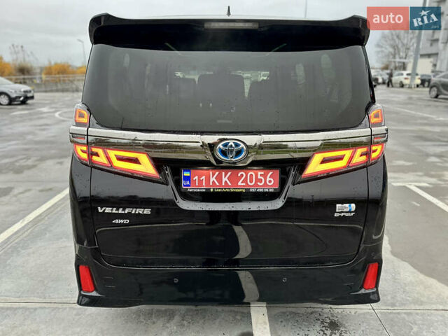 Черный Тойота Веллфаир, объемом двигателя 2.5 л и пробегом 92 тыс. км за 39000 $, фото 5 на Automoto.ua