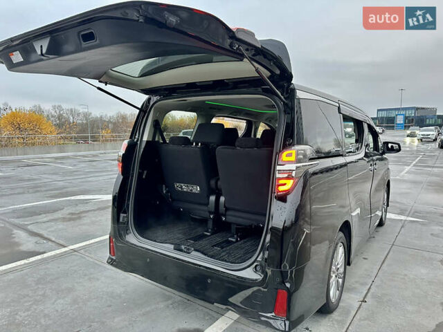 Черный Тойота Веллфаир, объемом двигателя 2.5 л и пробегом 92 тыс. км за 39000 $, фото 34 на Automoto.ua