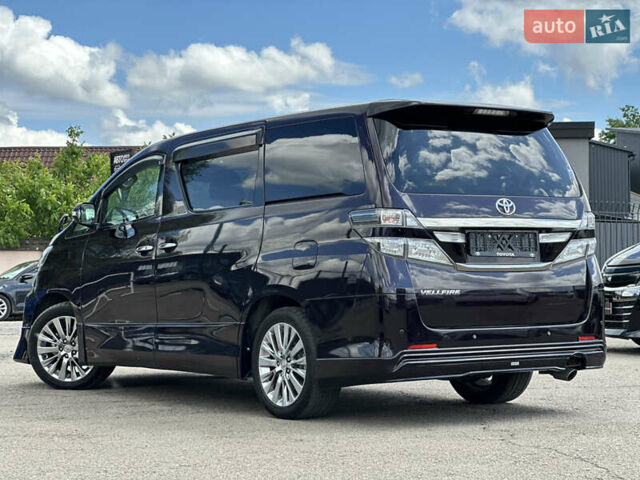 Фиолетовый Тойота Веллфаир, объемом двигателя 2.4 л и пробегом 77 тыс. км за 17600 $, фото 2 на Automoto.ua