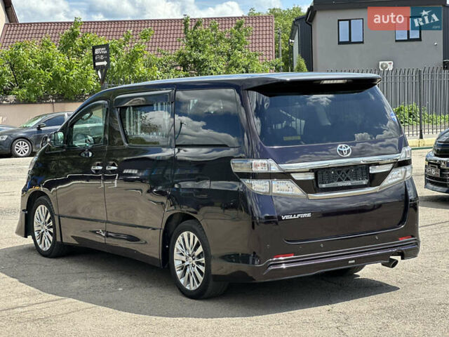 Фиолетовый Тойота Веллфаир, объемом двигателя 2.4 л и пробегом 77 тыс. км за 17600 $, фото 13 на Automoto.ua