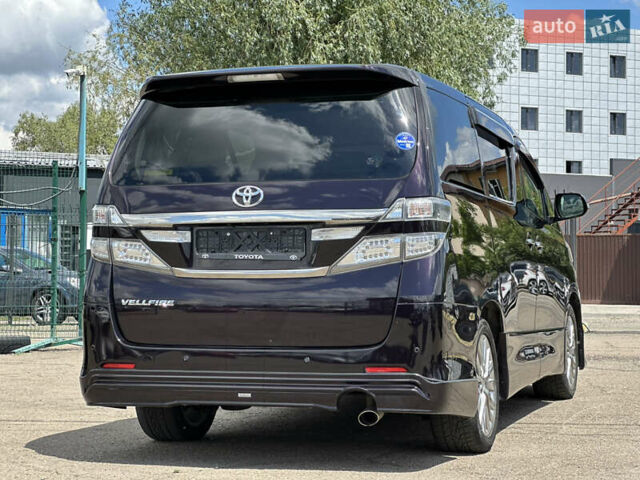 Фиолетовый Тойота Веллфаир, объемом двигателя 2.4 л и пробегом 77 тыс. км за 17600 $, фото 11 на Automoto.ua