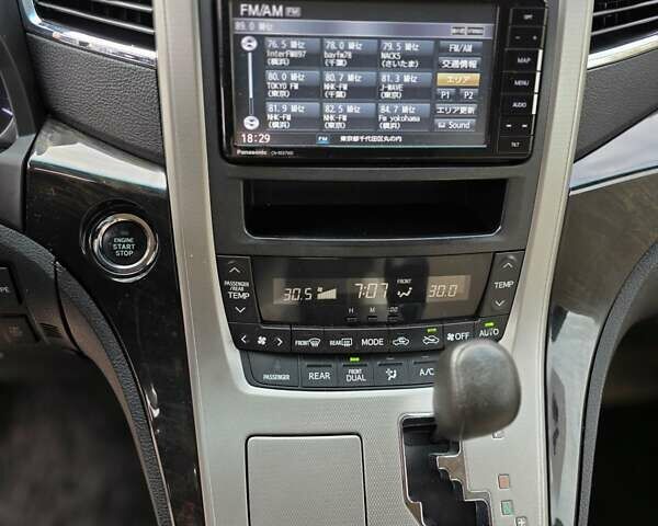 Серый Тойота Веллфаир, объемом двигателя 2.4 л и пробегом 91 тыс. км за 18500 $, фото 31 на Automoto.ua