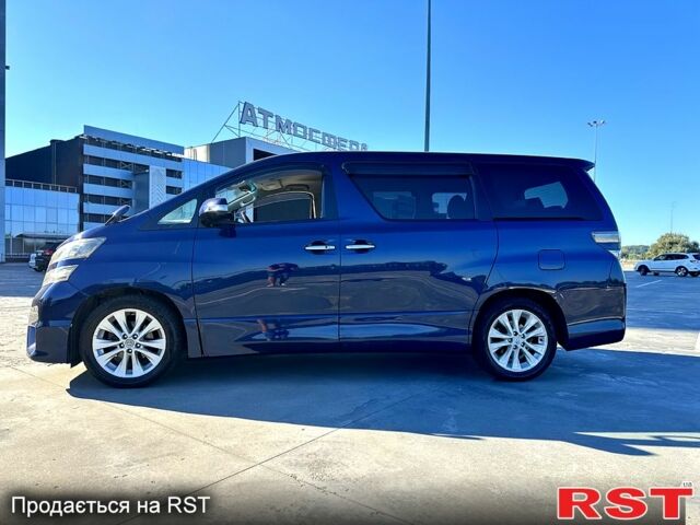 Синій Тойота Веллфаір, об'ємом двигуна 2.4 л та пробігом 79 тис. км за 16500 $, фото 1 на Automoto.ua