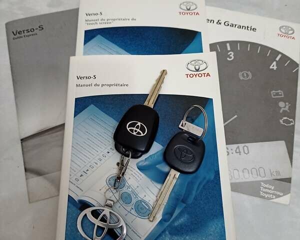 Серый Тойота Verso-S, объемом двигателя 1.36 л и пробегом 111 тыс. км за 8500 $, фото 1 на Automoto.ua